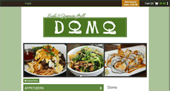 Desktop Screenshot of domo.menufy.com